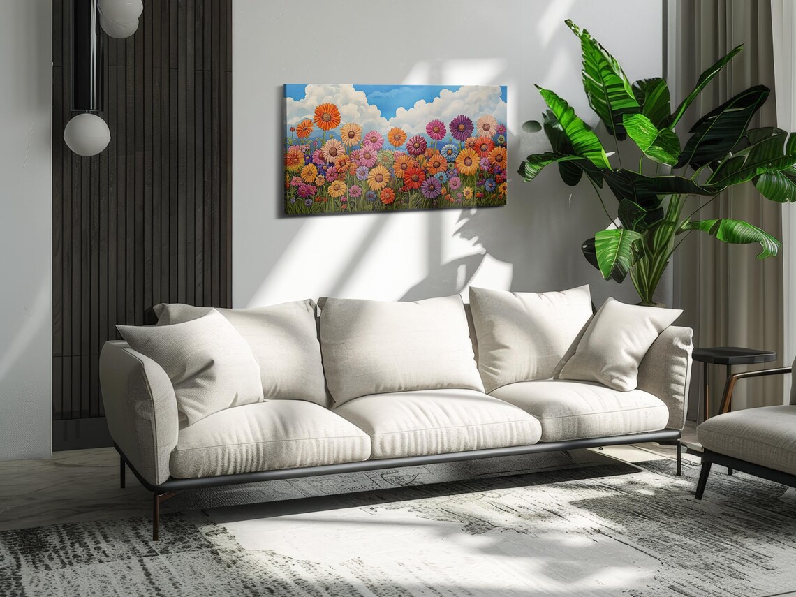 Gerbera Daisy Delight Bold Floral Design - Image 3