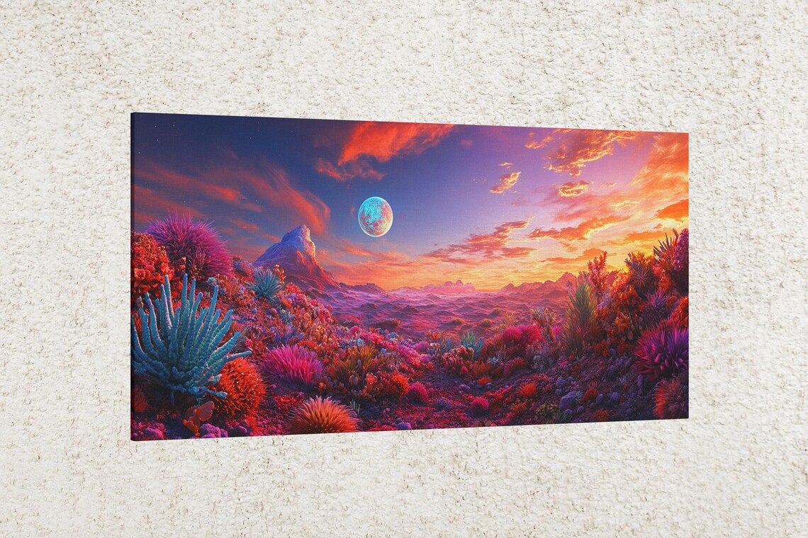 Extraterrestrial Blossom, Sci Fi Inspired Floral Art - Image 2