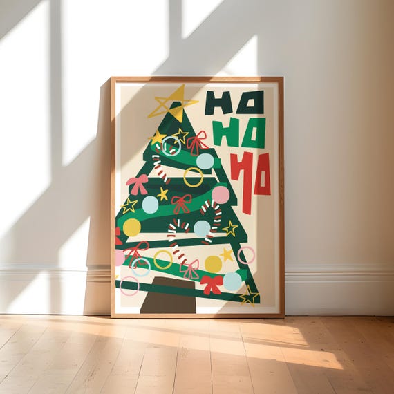 Christmas Tree - Festive Art