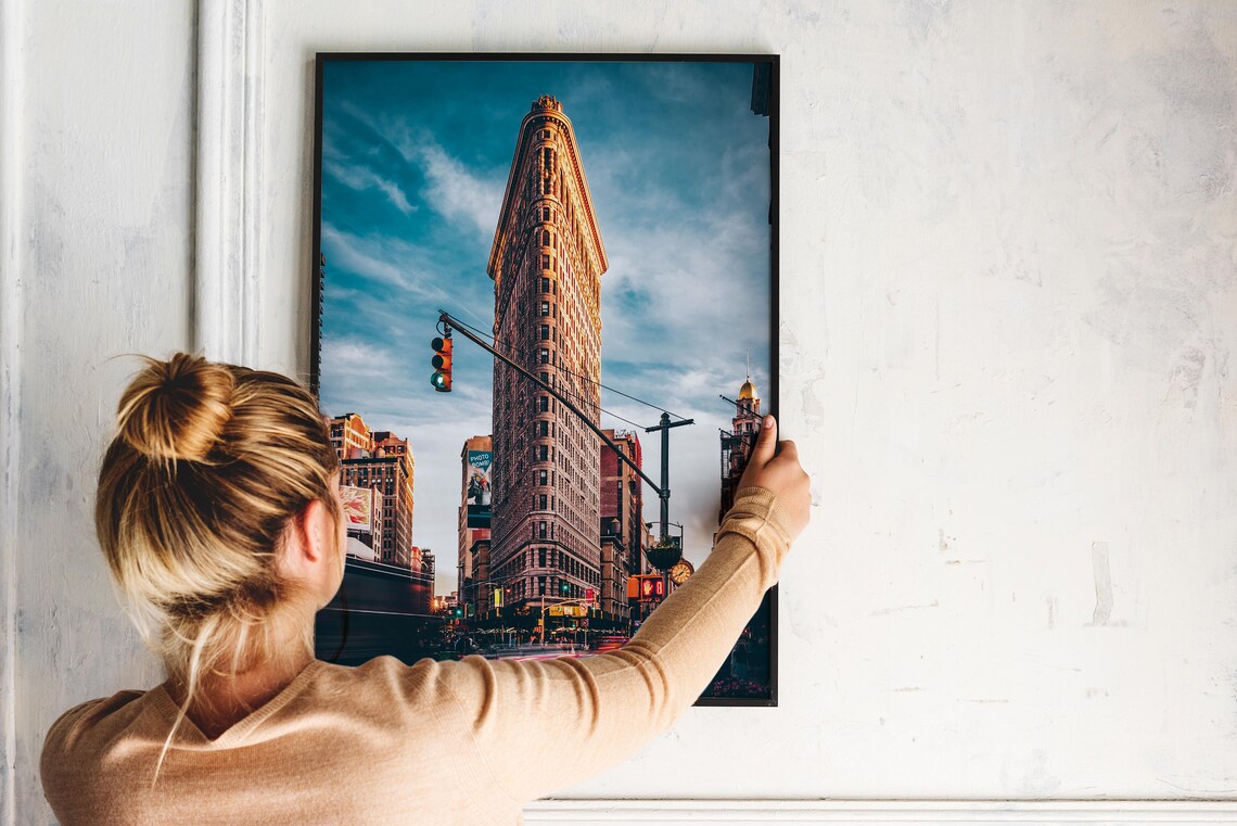 Flatiron Building New York Street Photography Cityscape Poster - Image 7