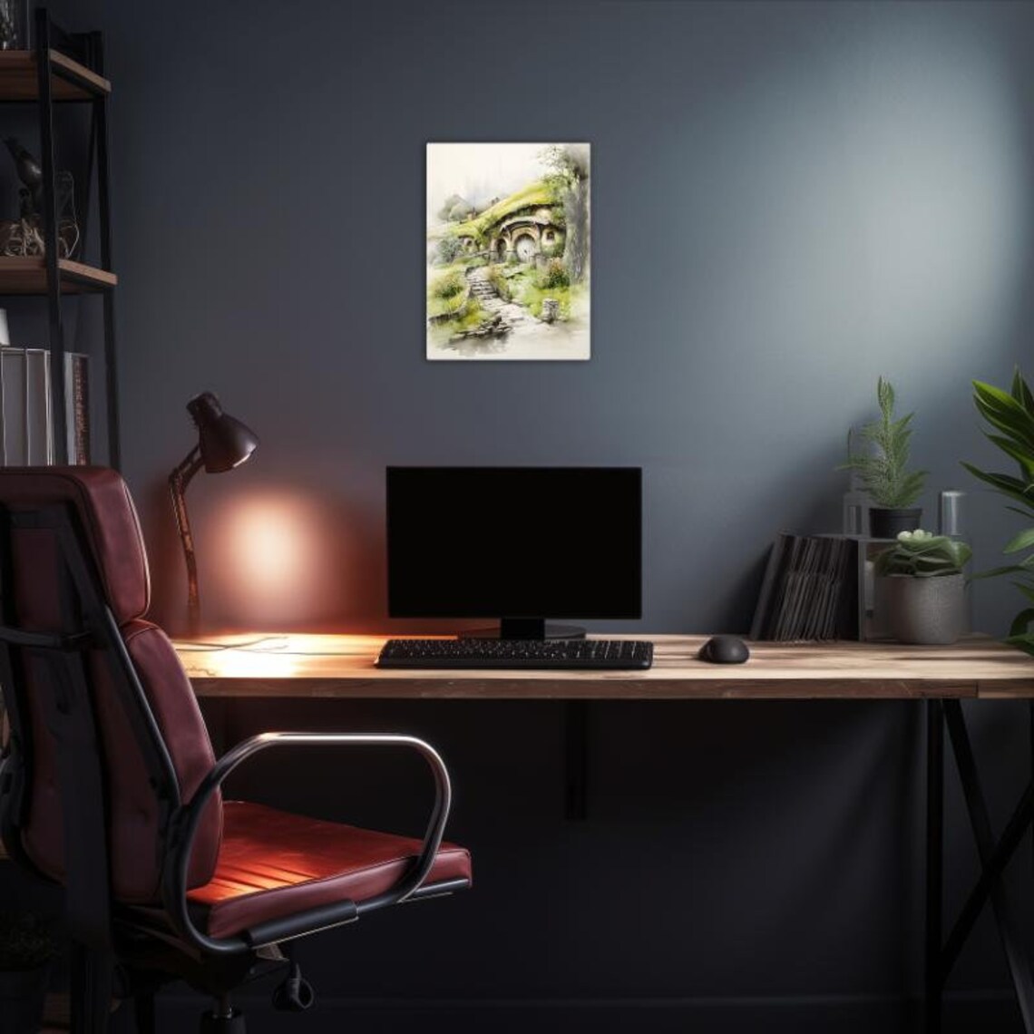 A Simple Life Lord of the Rings Fellowship Art Print - Image 2