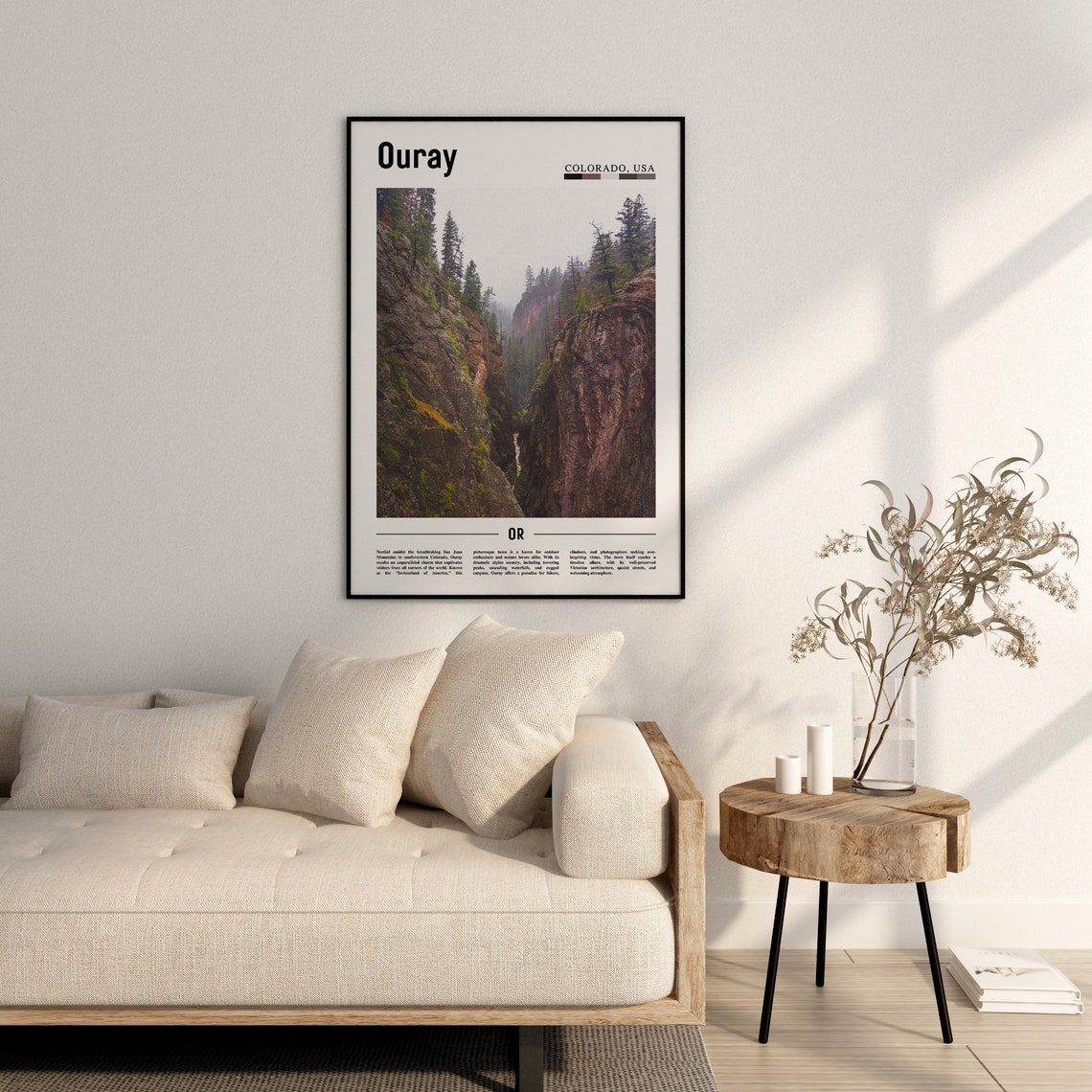 Ouray Poster Ouray Print Ouray Wall Art United States Photo United States Poster United States Print - Image 2