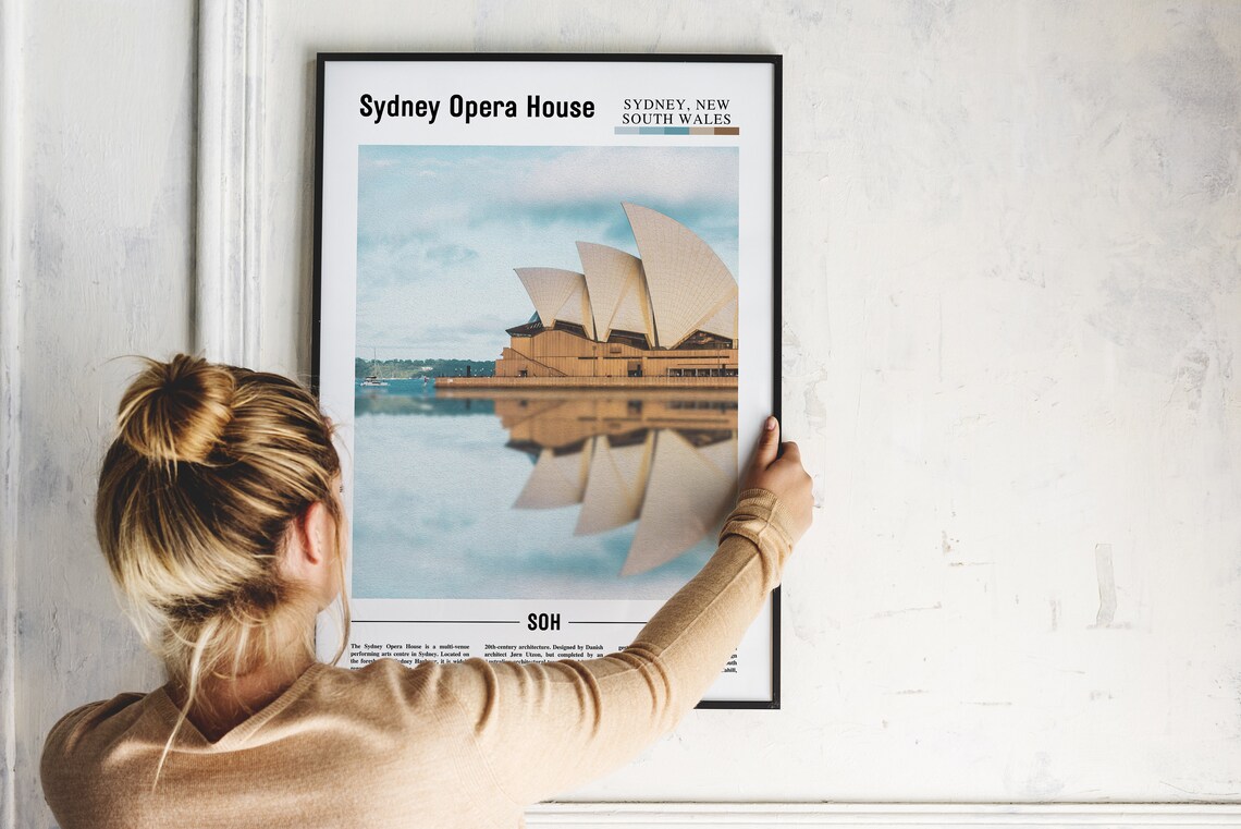 Sydney Opera House, Minimal Travel Poster - Image 5