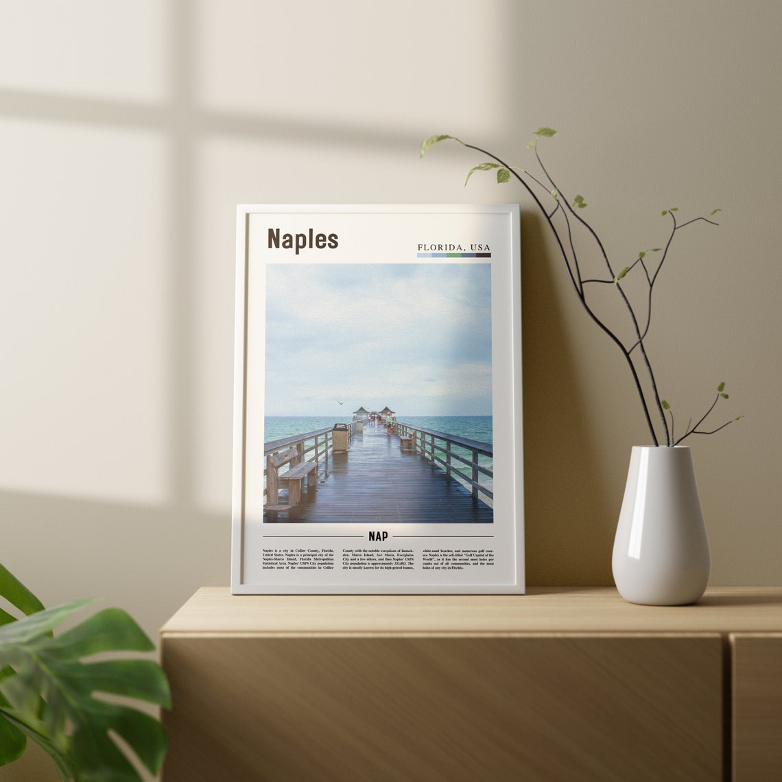 Naples Print Naples Poster Naples Wall Art Oil Painting Poster Colorful City Print City Artwork Travel Artwork Travel Wall Art - Image 2