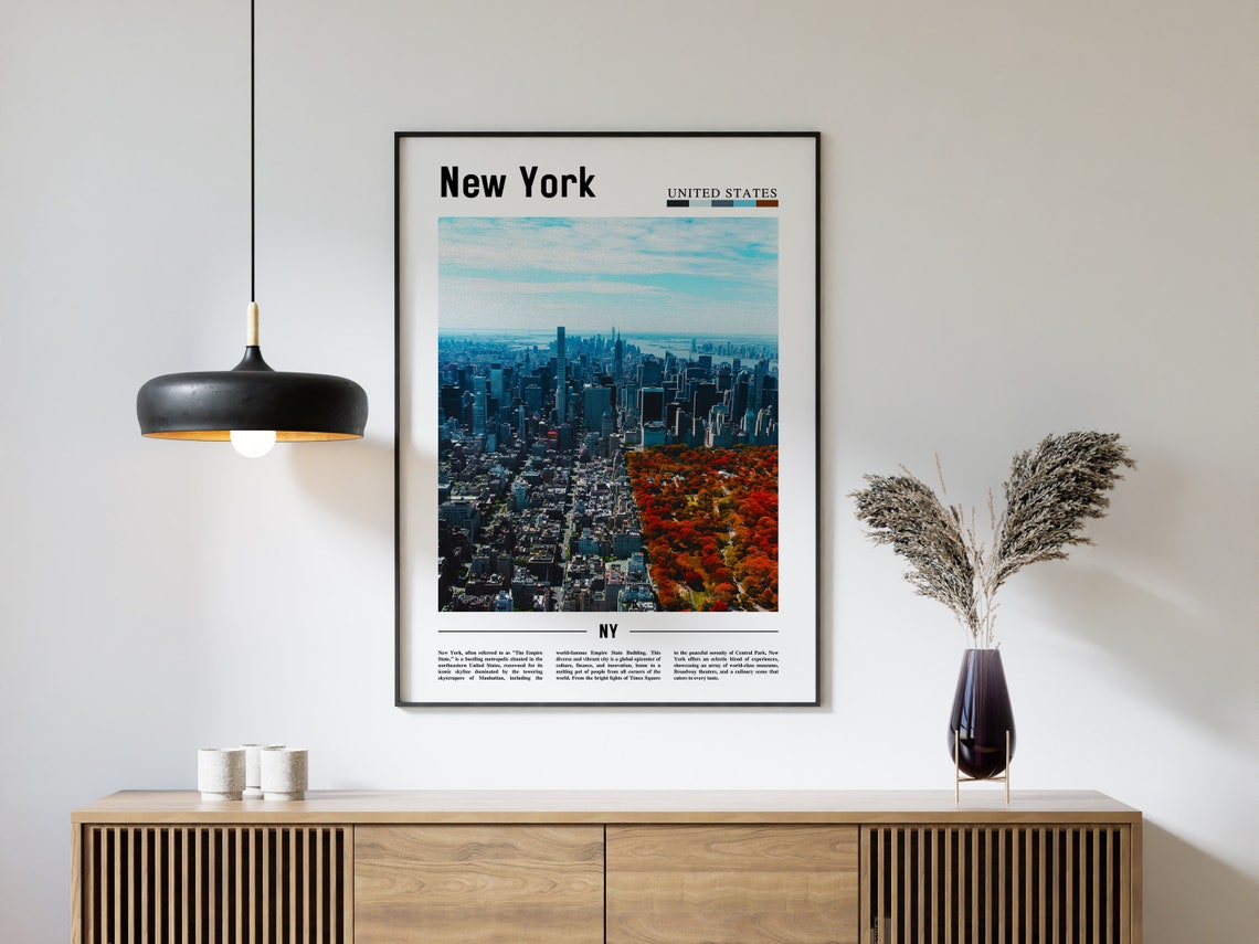 New York Poster New York Print New York Wall Art Ny Photo Ny Poster Ny Print New York Photo Travel Poster - Image 4