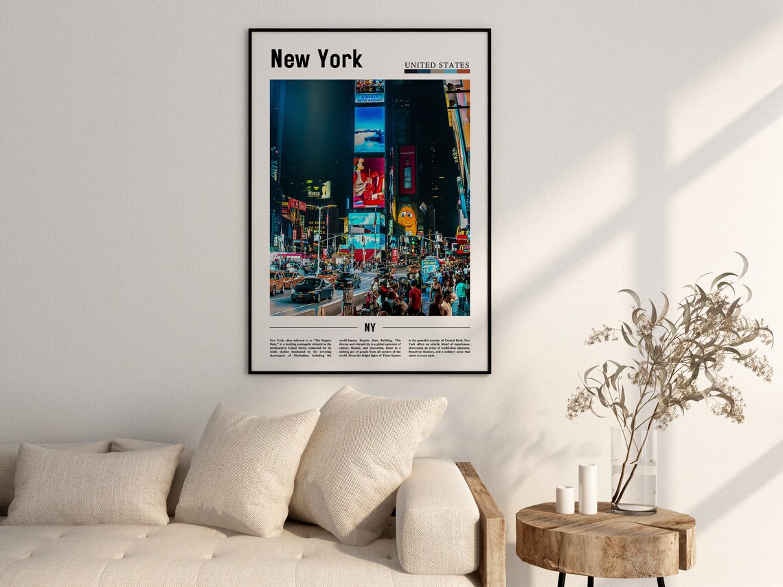 New York Travel Poster, City Wall Art Print - Image 2