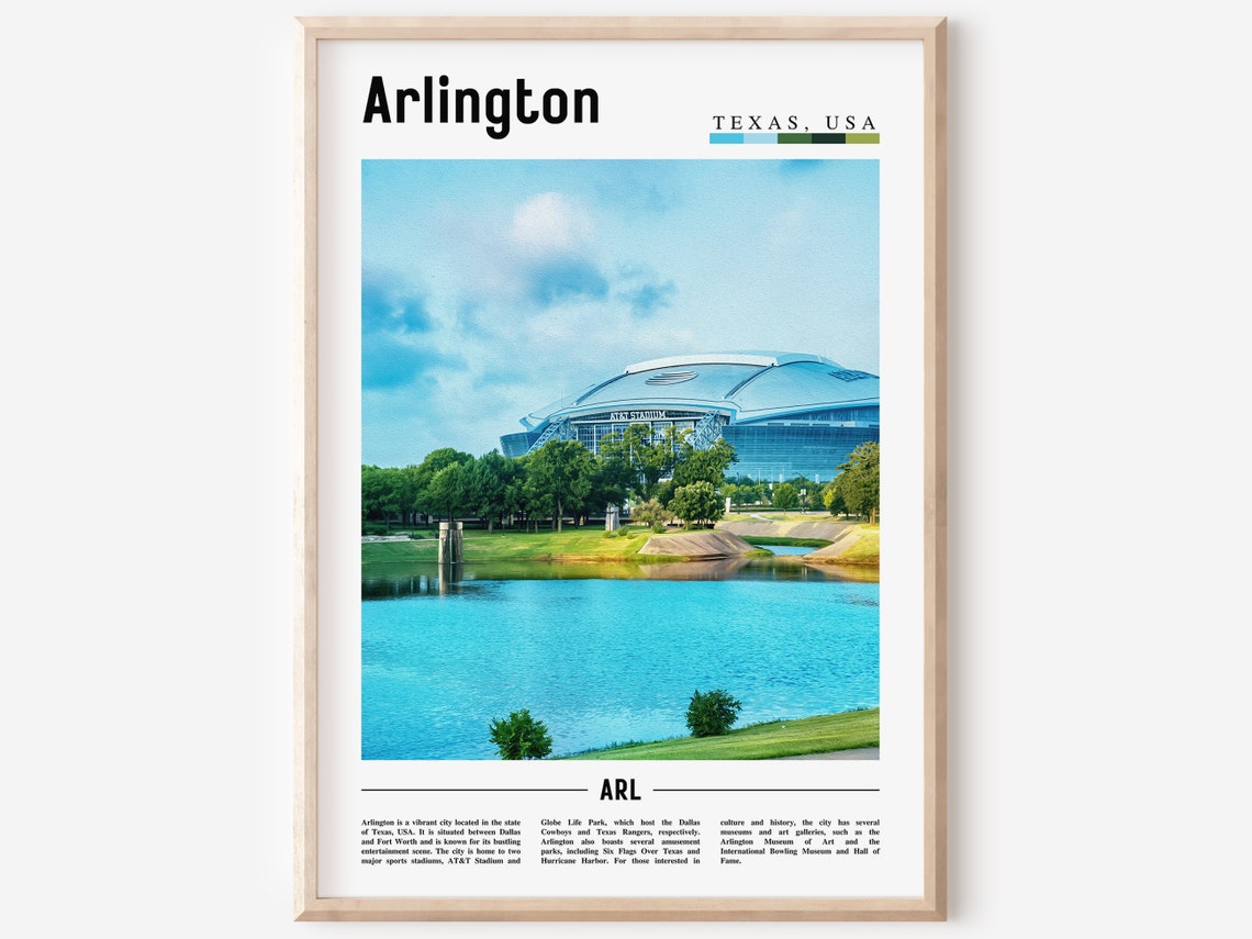 Arlington Poster Arlington Print Arlington Wall Art United States Photo United States Poster United States Print