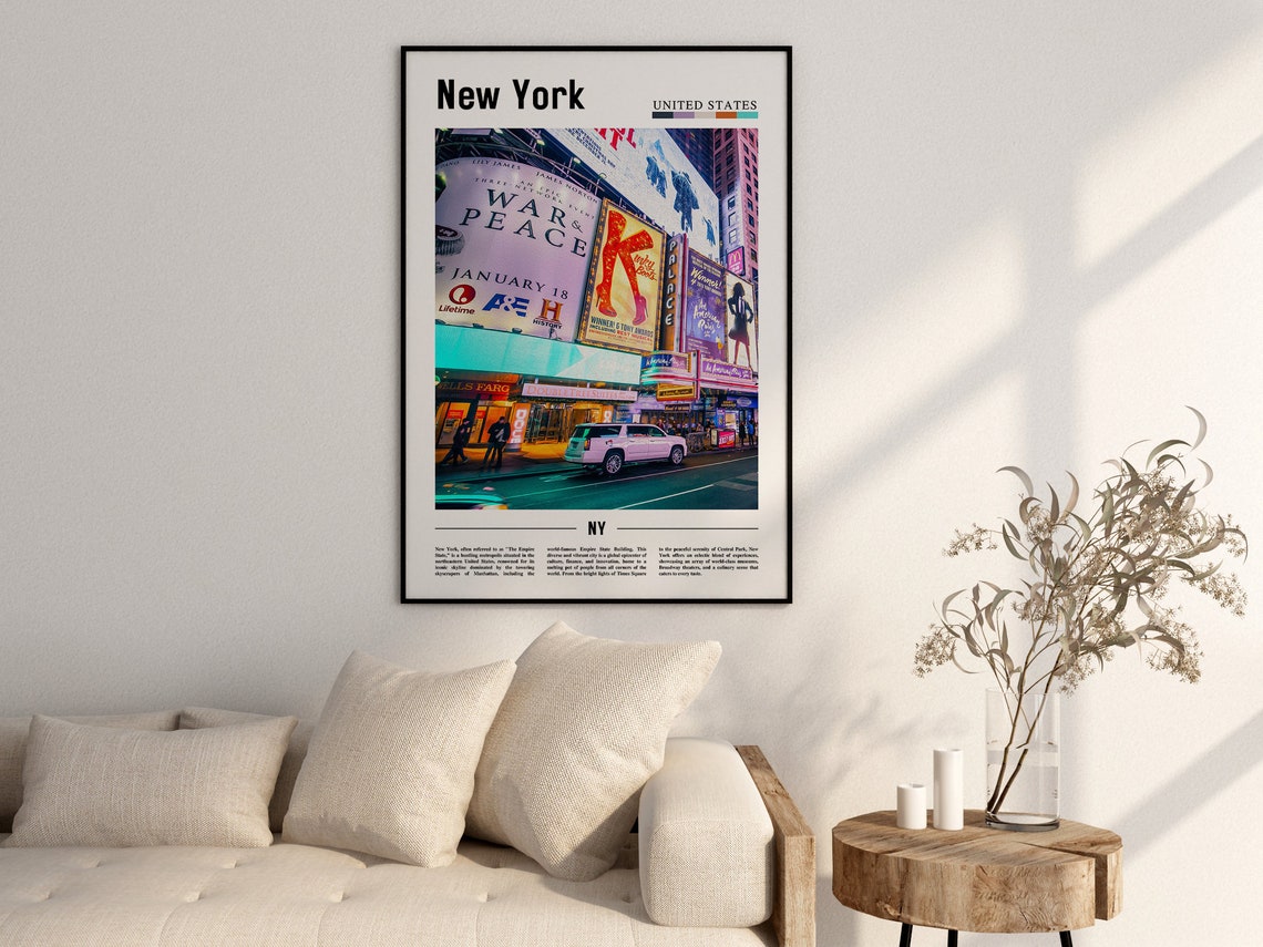 New York Poster New York Print New York Wall Art Ny Photo Ny Poster Ny Print New York Photo Travel Poster - Image 2