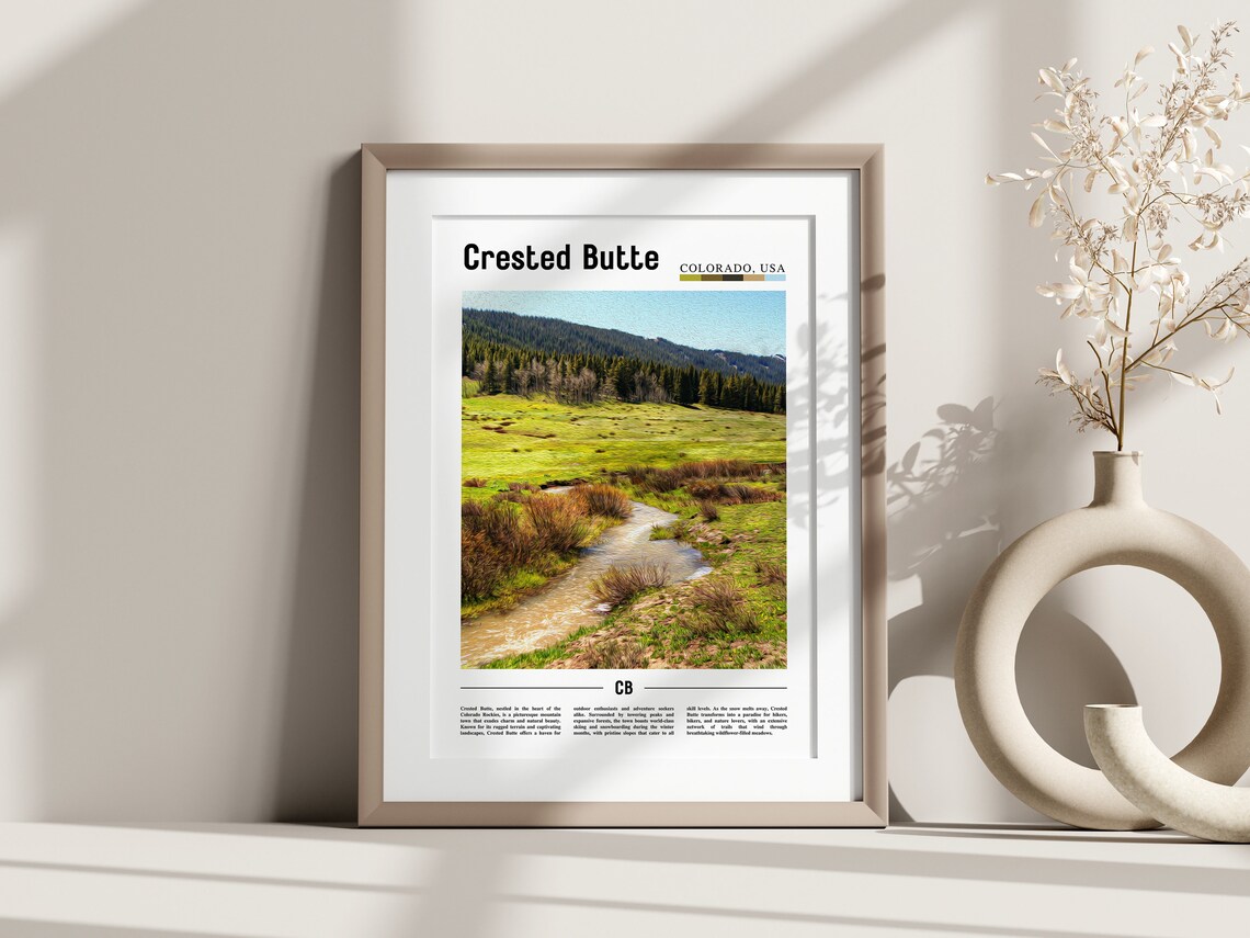 Crested Butte, United States Travel Poster - Image 3
