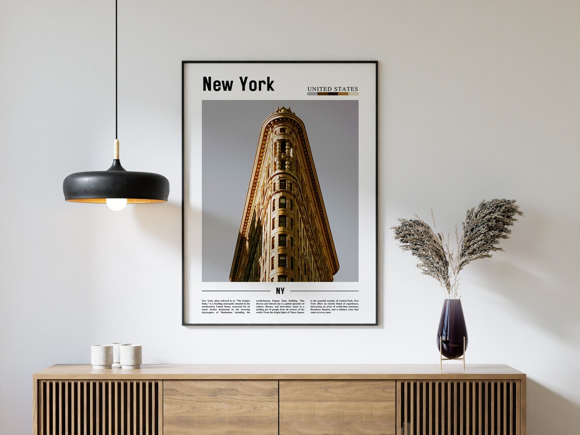 New York Travel Poster, NYC Wall Art Print - Image 4