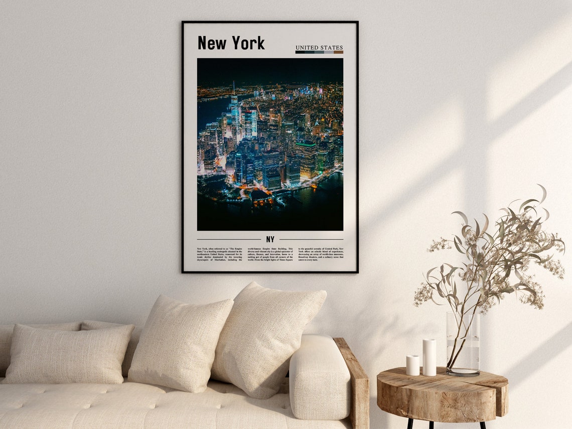 New York Poster New York Print New York Wall Art Ny Photo Ny Poster Ny Print New York Photo Travel Poster - Image 2