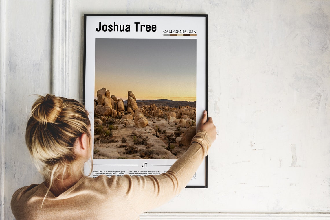 Joshua Tree Minimal Travel Poster - Image 5