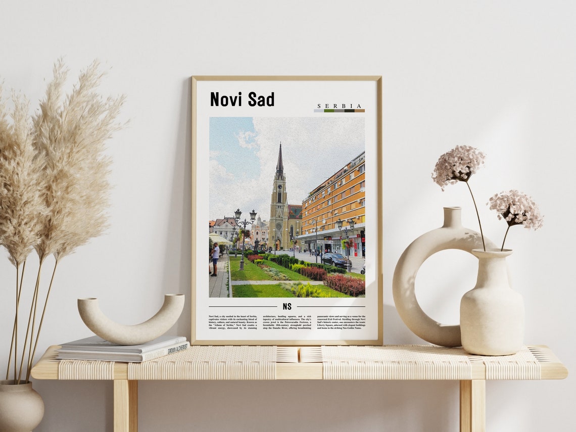 Novi Sad Poster Novi Sad Print Novi Sad Wall Art Europe Photo Europe Poster Europe Print Travel Poster - Image 6