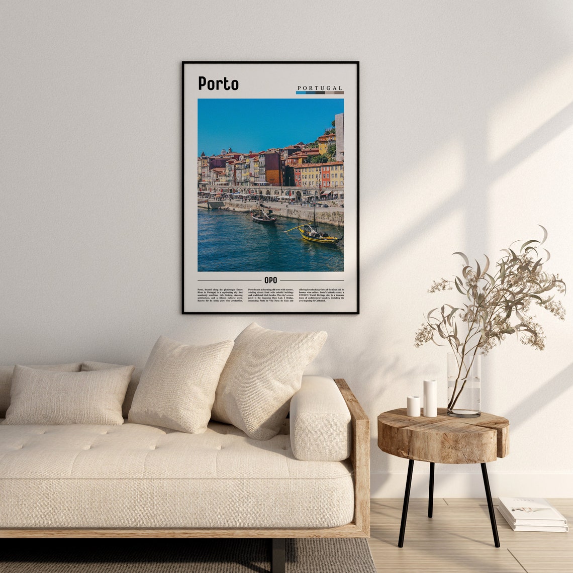 Porto Poster Porto Print Porto Wall Art Europe Photo Europe Poster Europe Print Travel Poster - Image 2