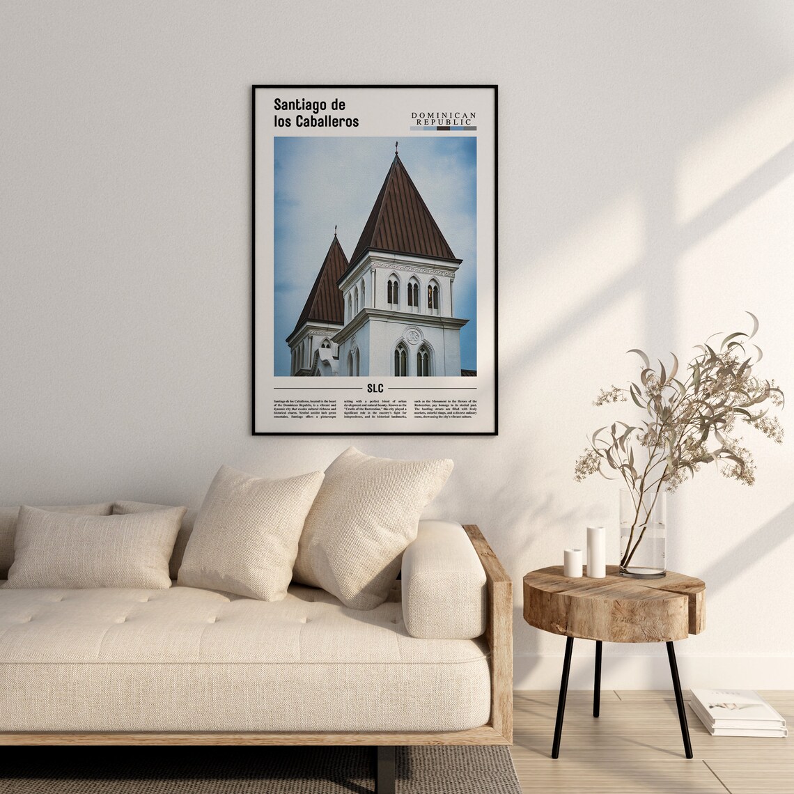 Santiago De Los Caballeros Oil Painting Poster - Image 2
