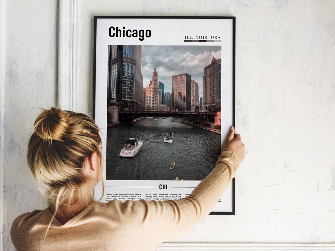 Chicago Travel Poster, United States Photo - Image 5