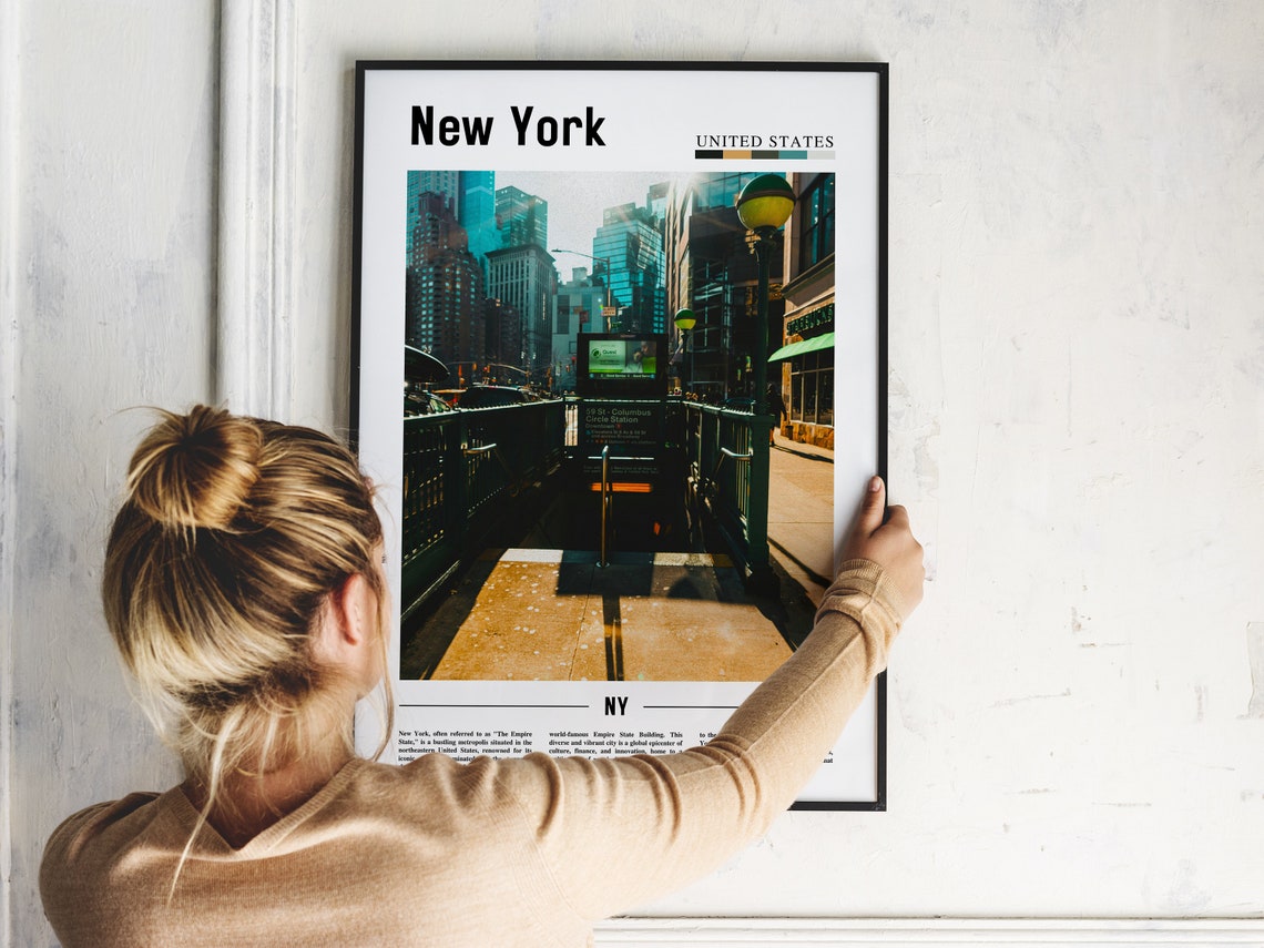 New York Poster New York Print New York Wall Art Ny Photo Ny Poster Ny Print New York Photo Travel Poster - Image 5