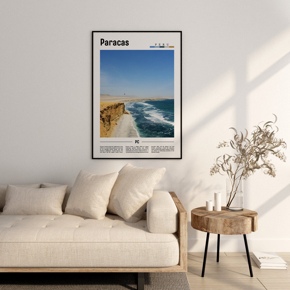 Paracas, South America Travel Poster - Image 2