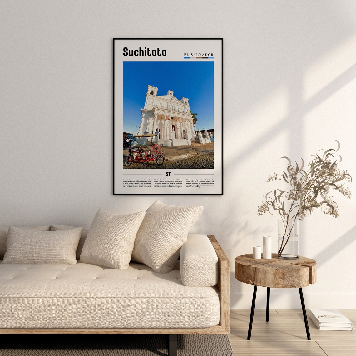 Suchitoto Travel Poster, Central America - Image 2