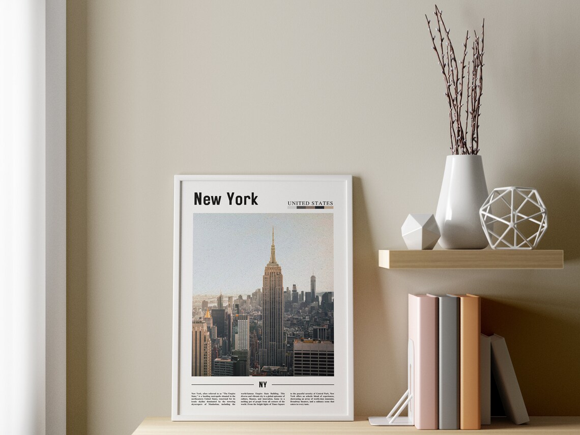 New York Travel Poster, City Photo Wall Art - Image 3