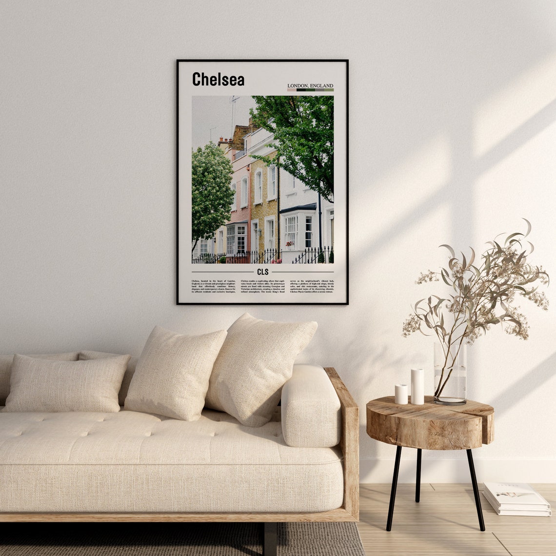 Chelsea Poster Chelsea Print Chelsea Wall Art Europe Photo Europe Poster Europe Print Travel Poster - Image 2
