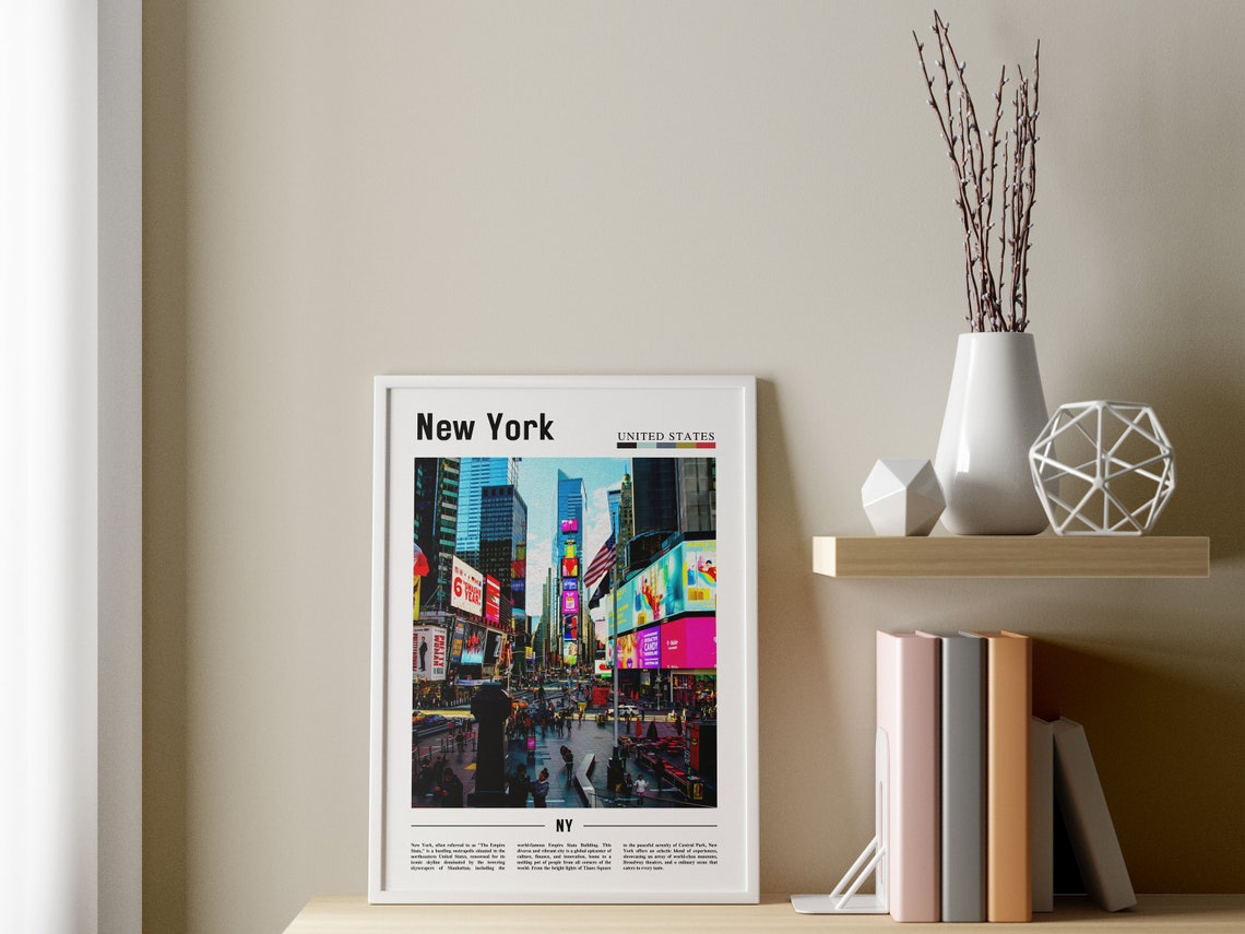 New York Travel Poster, NYC Photo Print - Image 3