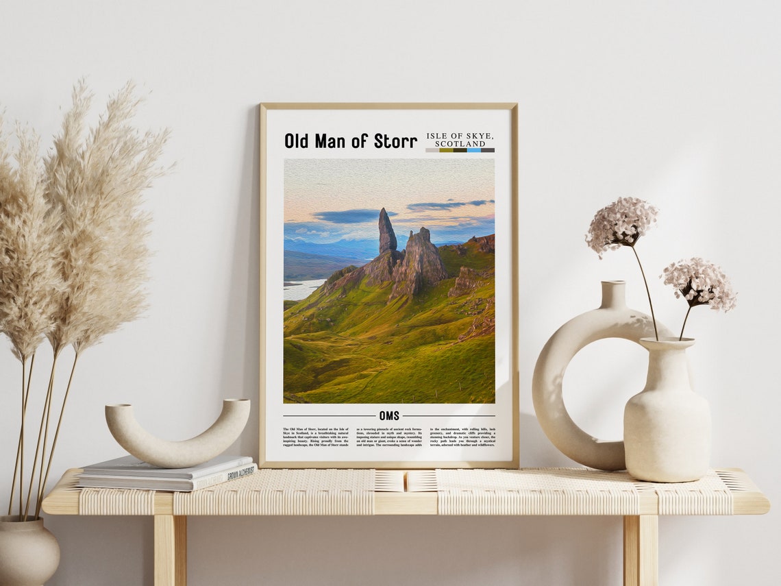 Old Man Of Storr Poster Old Man Of Storr Print Old Man Of Storr Wall Art Europe Photo Europe Poster Europe Print Travel Poster - Image 6