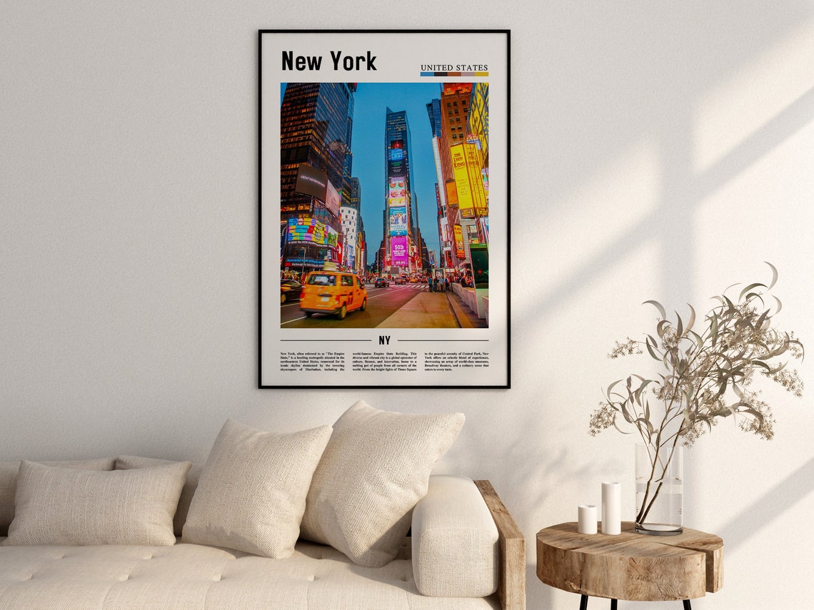 New York Poster New York Print New York Wall Art Ny Photo Ny Poster Ny Print New York Photo Travel Poster - Image 2