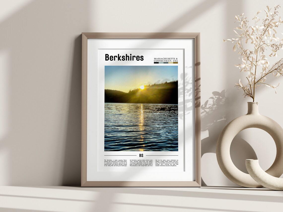 Berkshires Travel Poster, United States Photo - Image 3