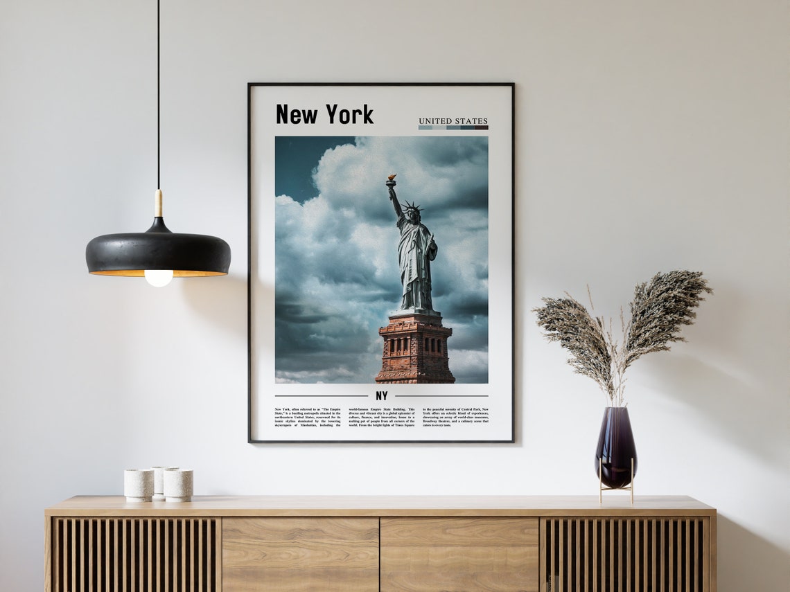 New York Poster New York Print New York Wall Art Ny Photo Ny Poster Ny Print New York Photo Travel Poster - Image 4