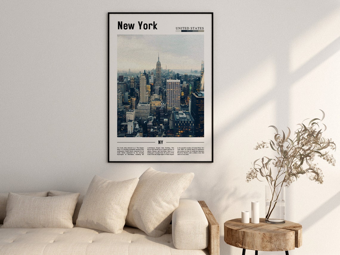 New York Poster New York Print New York Wall Art Ny Photo Ny Poster Ny Print New York Photo Travel Poster - Image 2