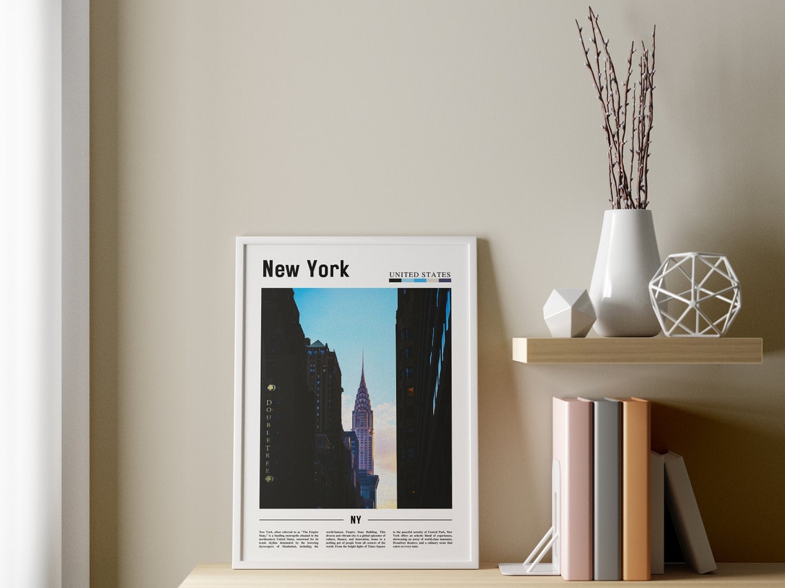 New York Poster New York Print New York Wall Art Ny Photo Ny Poster Ny Print New York Photo Travel Poster - Image 3