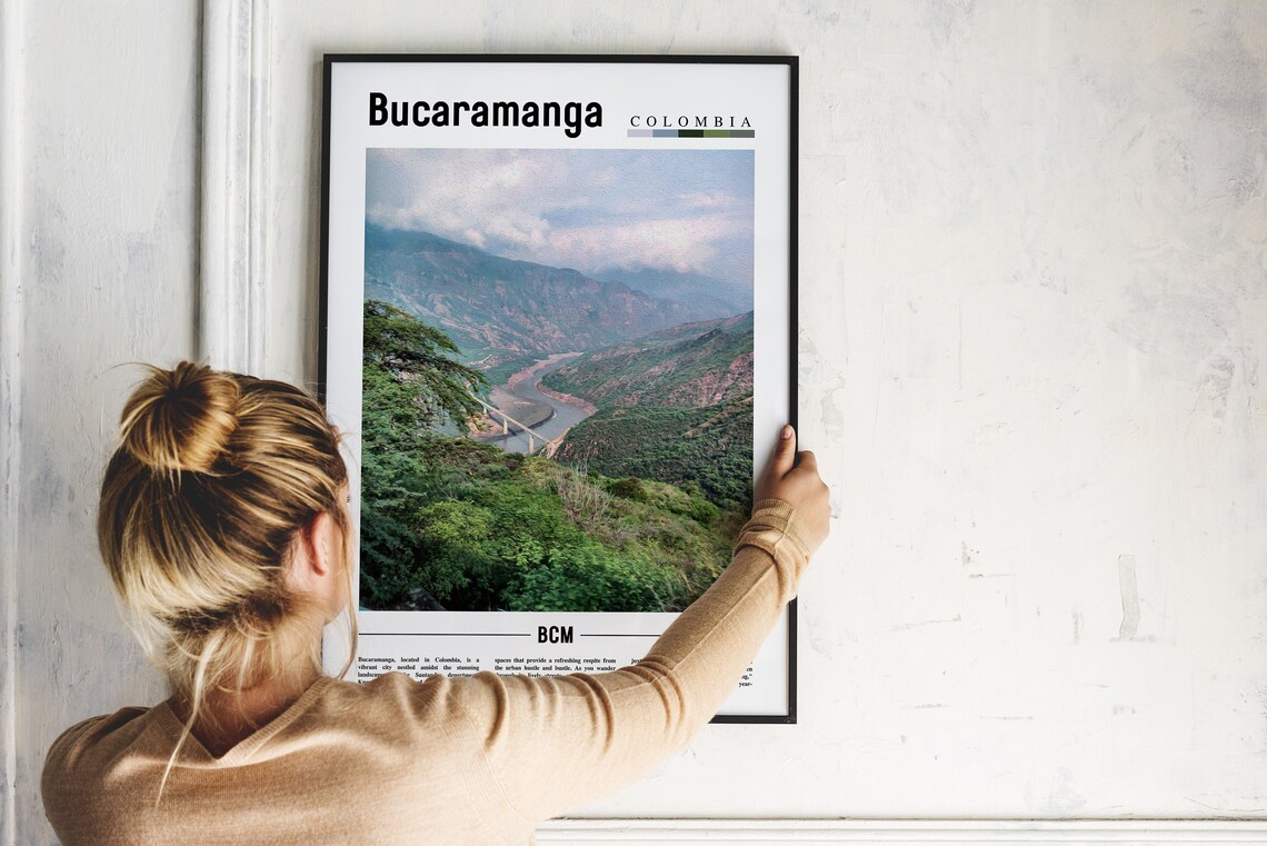 Bucaramanga, South America Travel Poster - Image 5