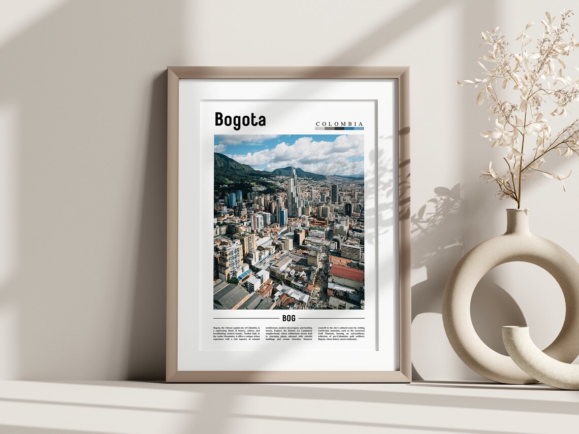 Bogota Travel Poster, South America Poster - Image 3