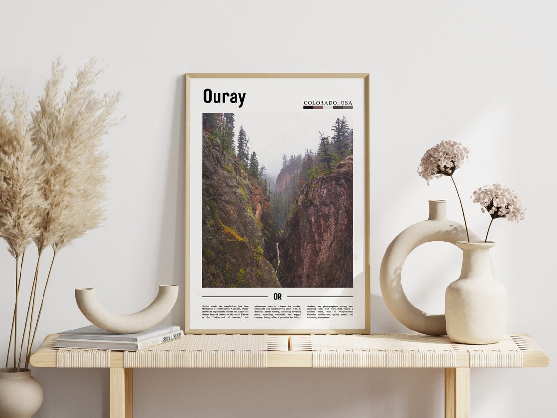 Ouray Poster Ouray Print Ouray Wall Art United States Photo United States Poster United States Print - Image 6