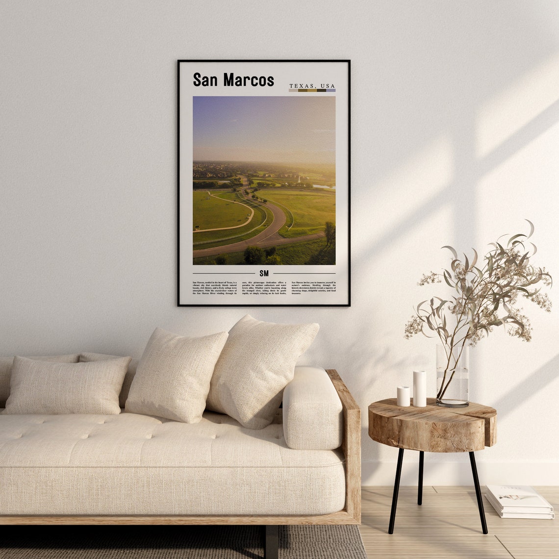 San Marcos, United States Travel Poster - Image 2