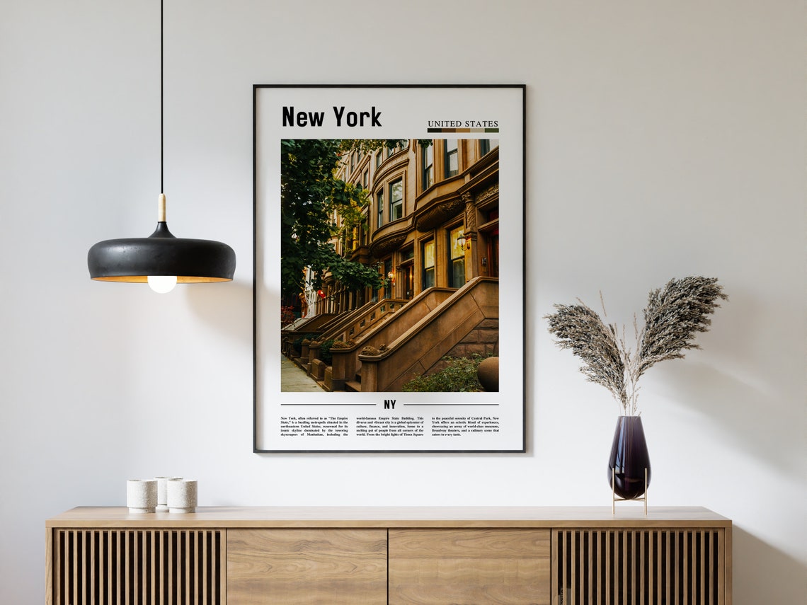 New York Poster New York Print New York Wall Art Ny Photo Ny Poster Ny Print New York Photo Travel Poster - Image 4