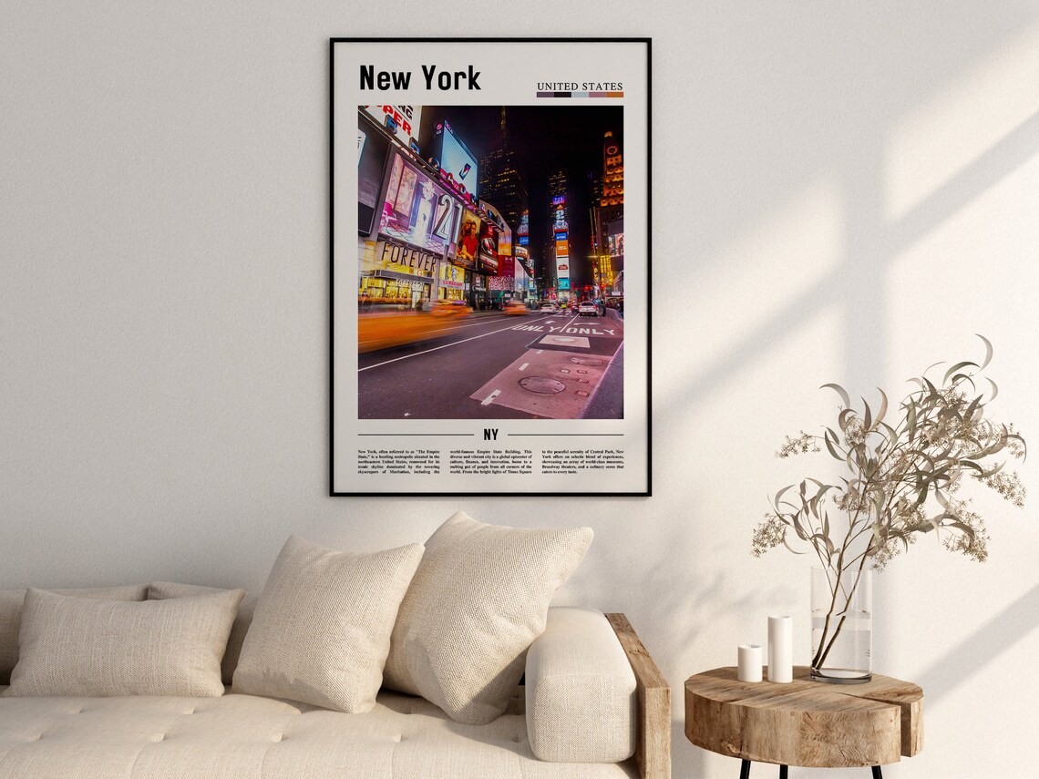 New York Travel Poster, City Photography Print - Image 2