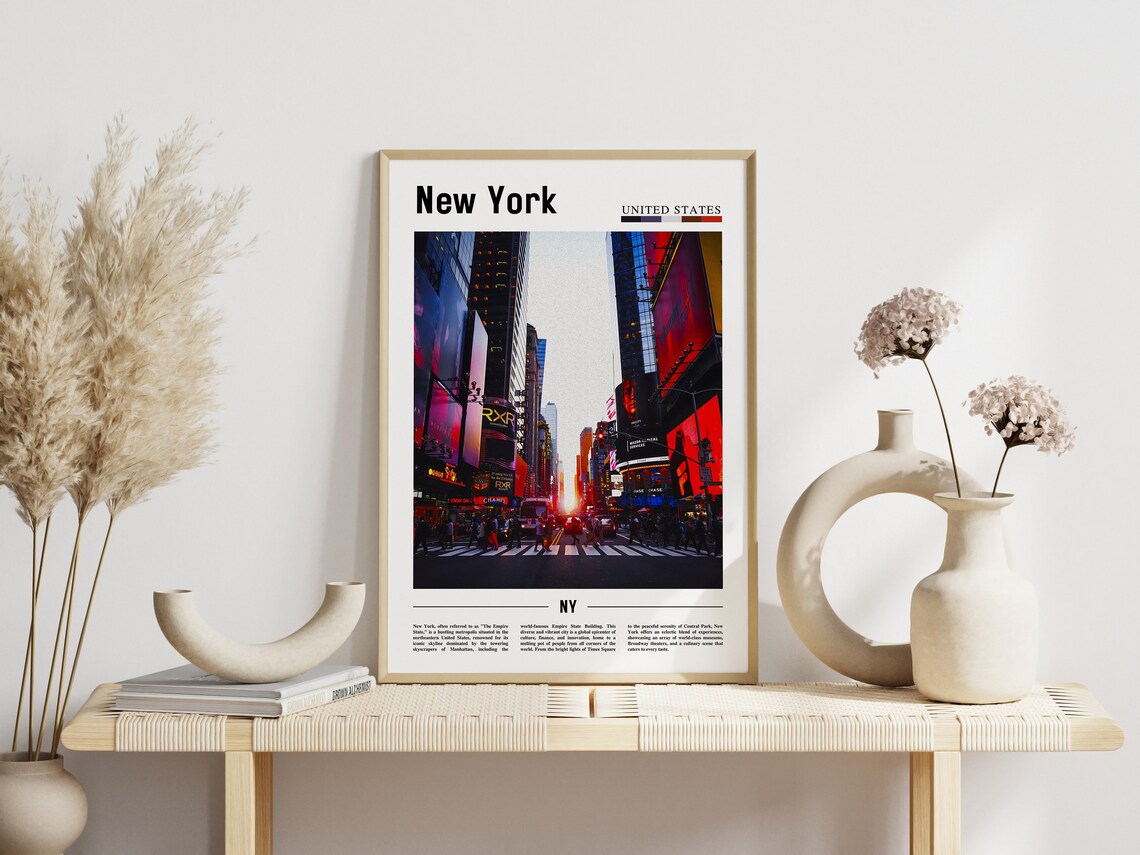 New York Travel Poster, City Photo Art Print - Image 6