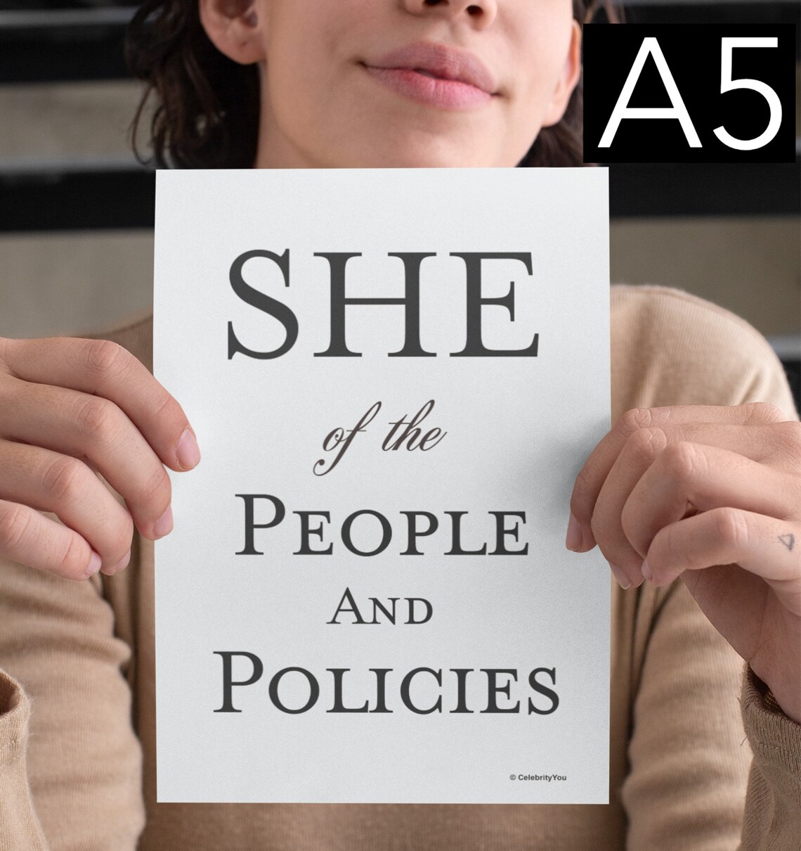 She Of People Policies, HR Office Humor Art Print - Image 2
