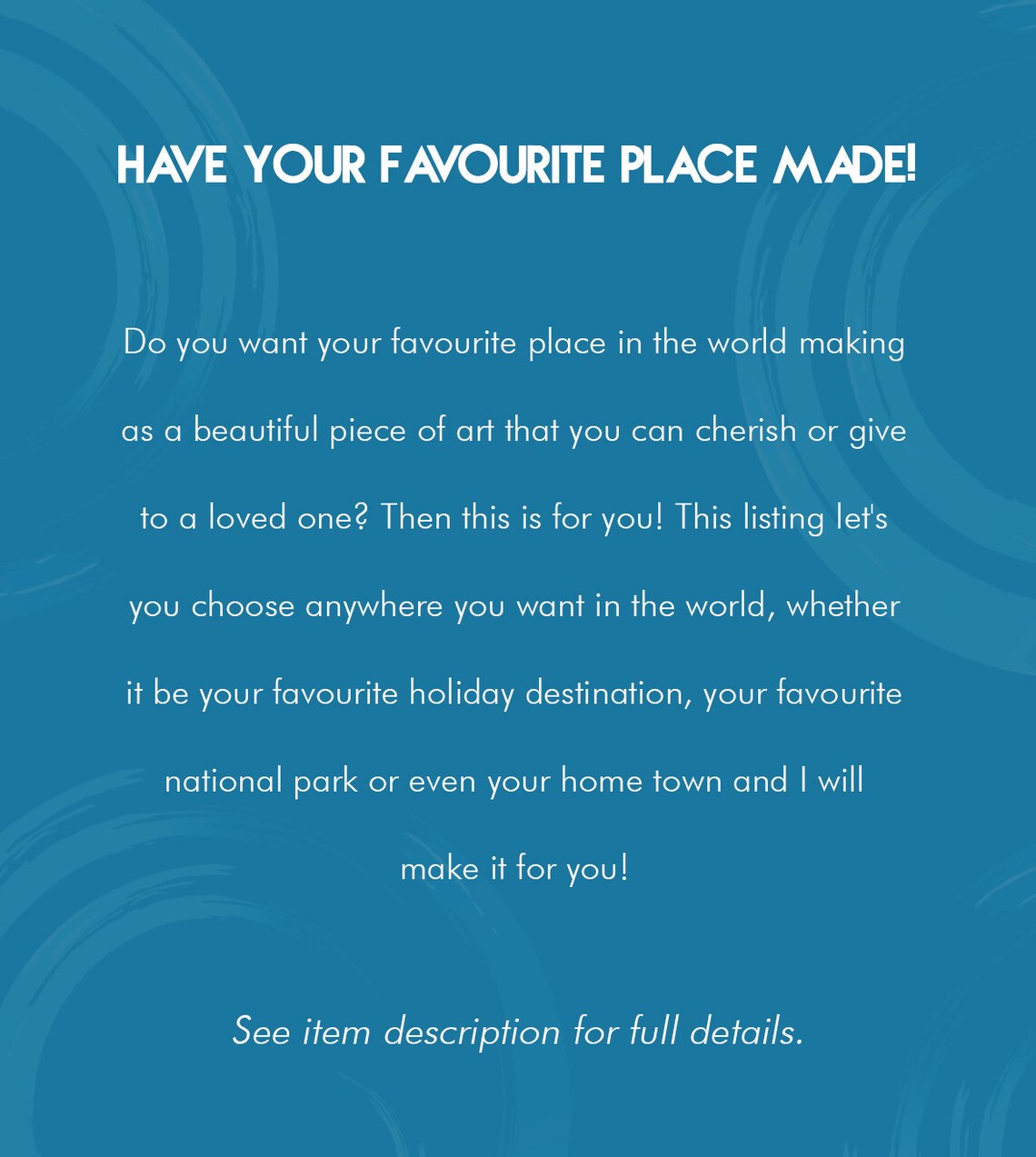Custom Favorite Place Art Print, Personalized Place Design - Image 3