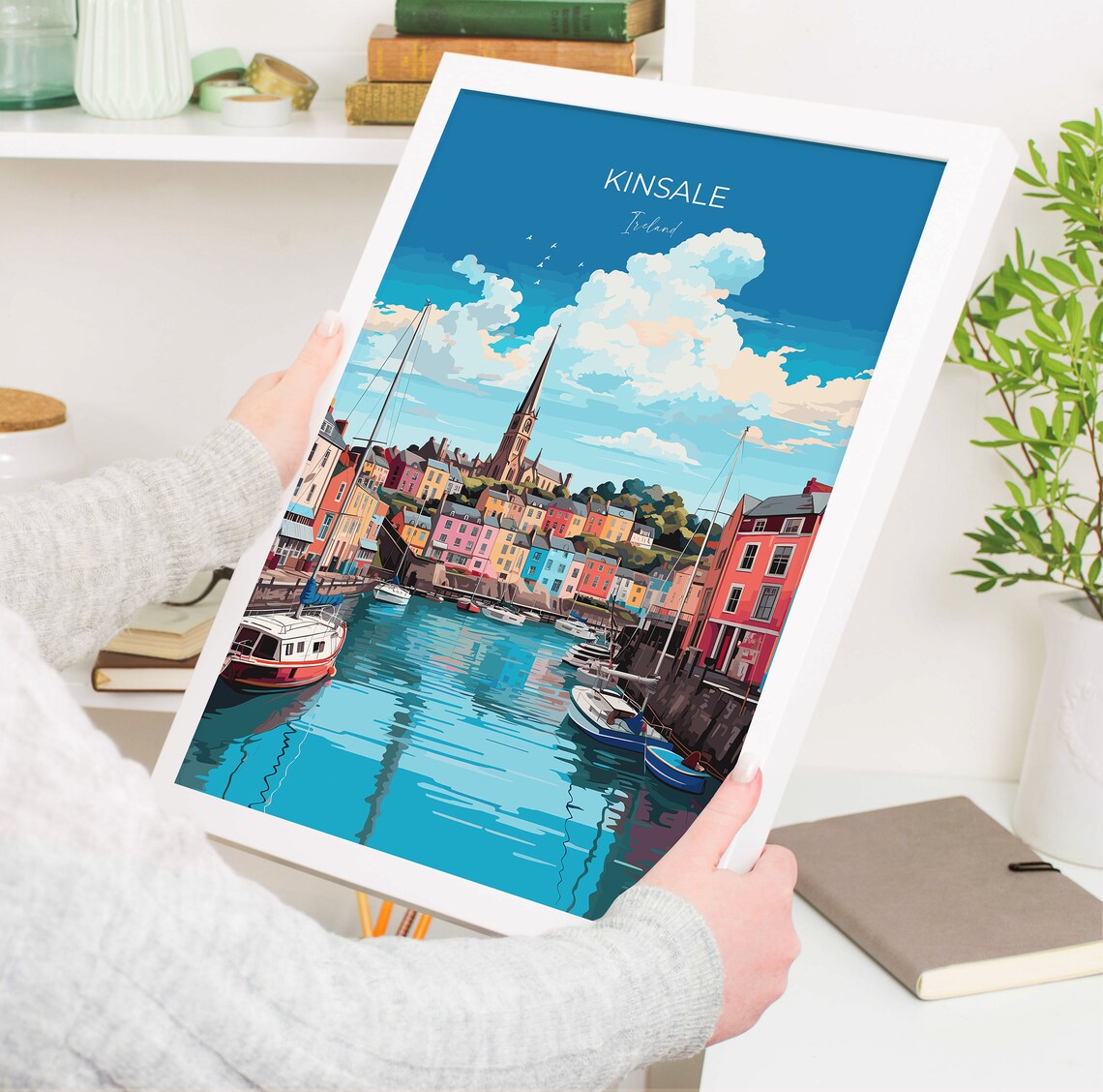 Kinsale Travel Poster, Ireland Wall Art Print - Image 5