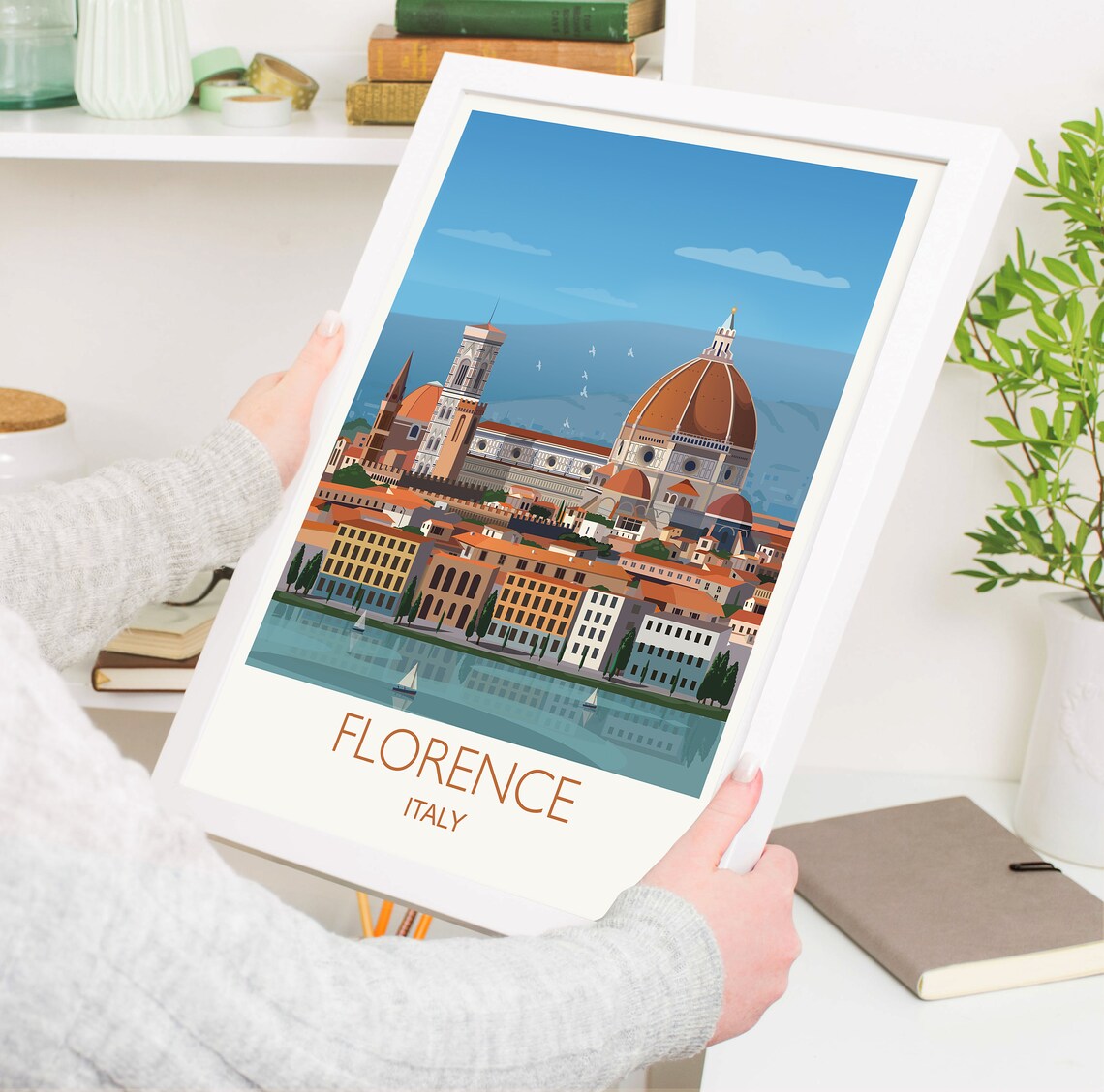 Florence Italy Art Lovers Gift Wall Art Print - Image 3