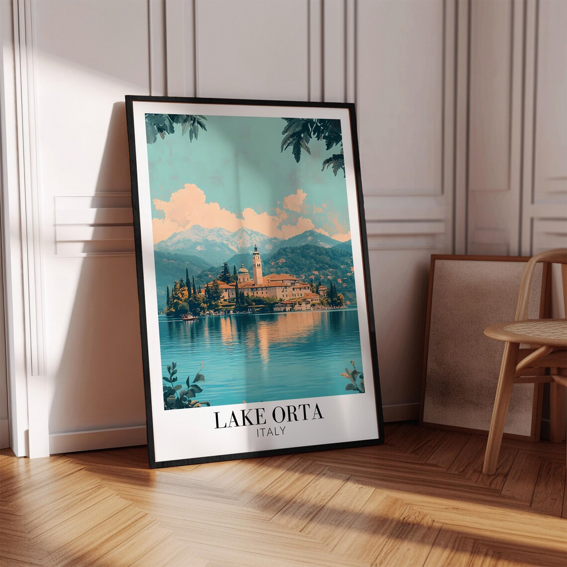 Lake Orta San Giulio Island Alpine View Northern Italy Poster - Image 4
