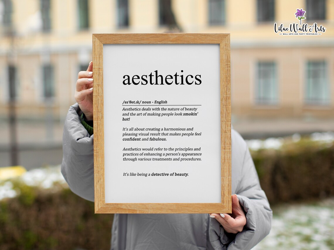 Aesthetics Esthetician Beauty Salon Dcor Art Print