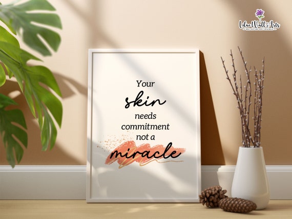 Esthetician Gift Spa Decor Facials Print Salon Poster Esthetician Decor Beauty Salon Decor Esthetician Print Beauty Room Decor