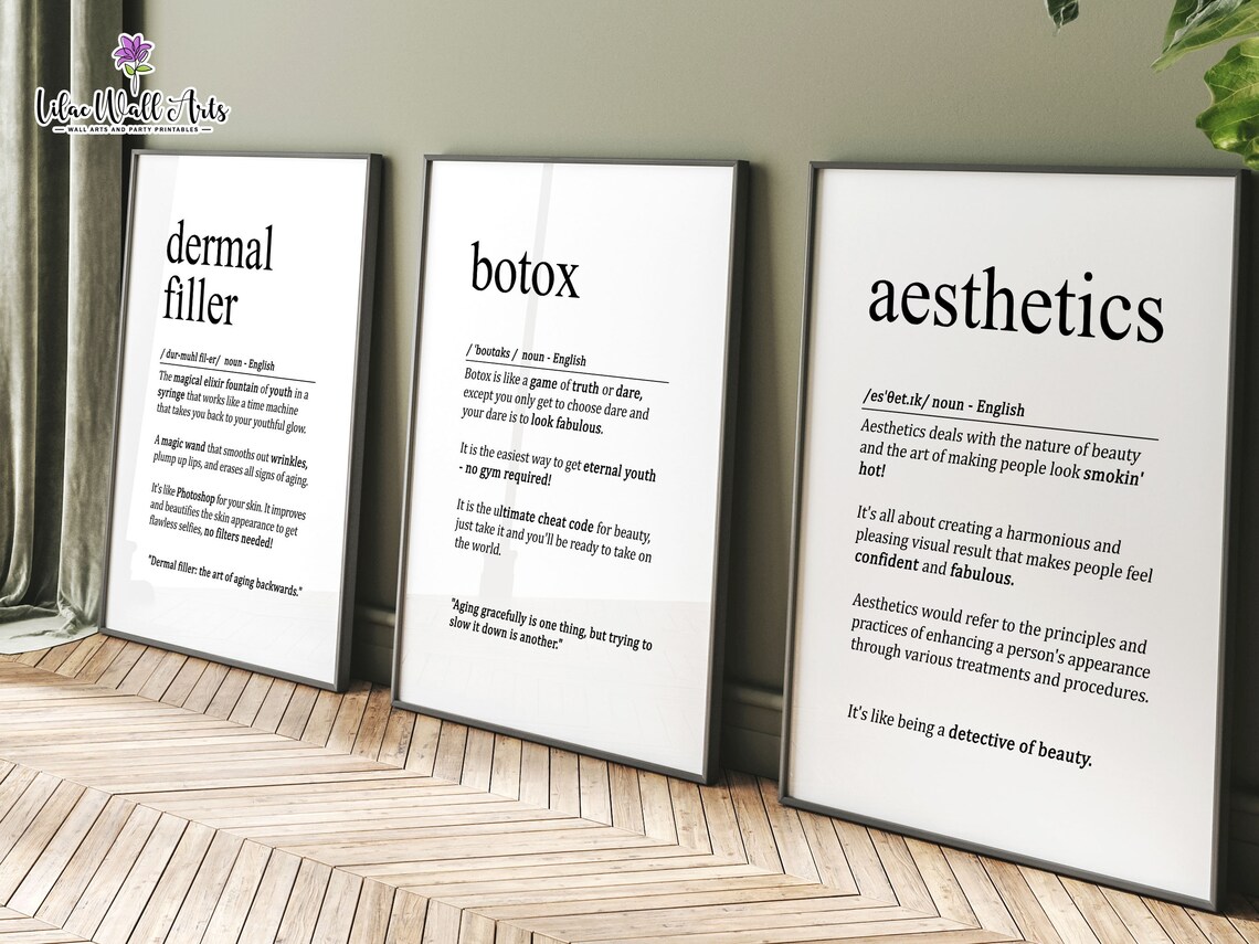 Aesthetics Esthetician Beauty Salon Dcor Art Print - Image 5
