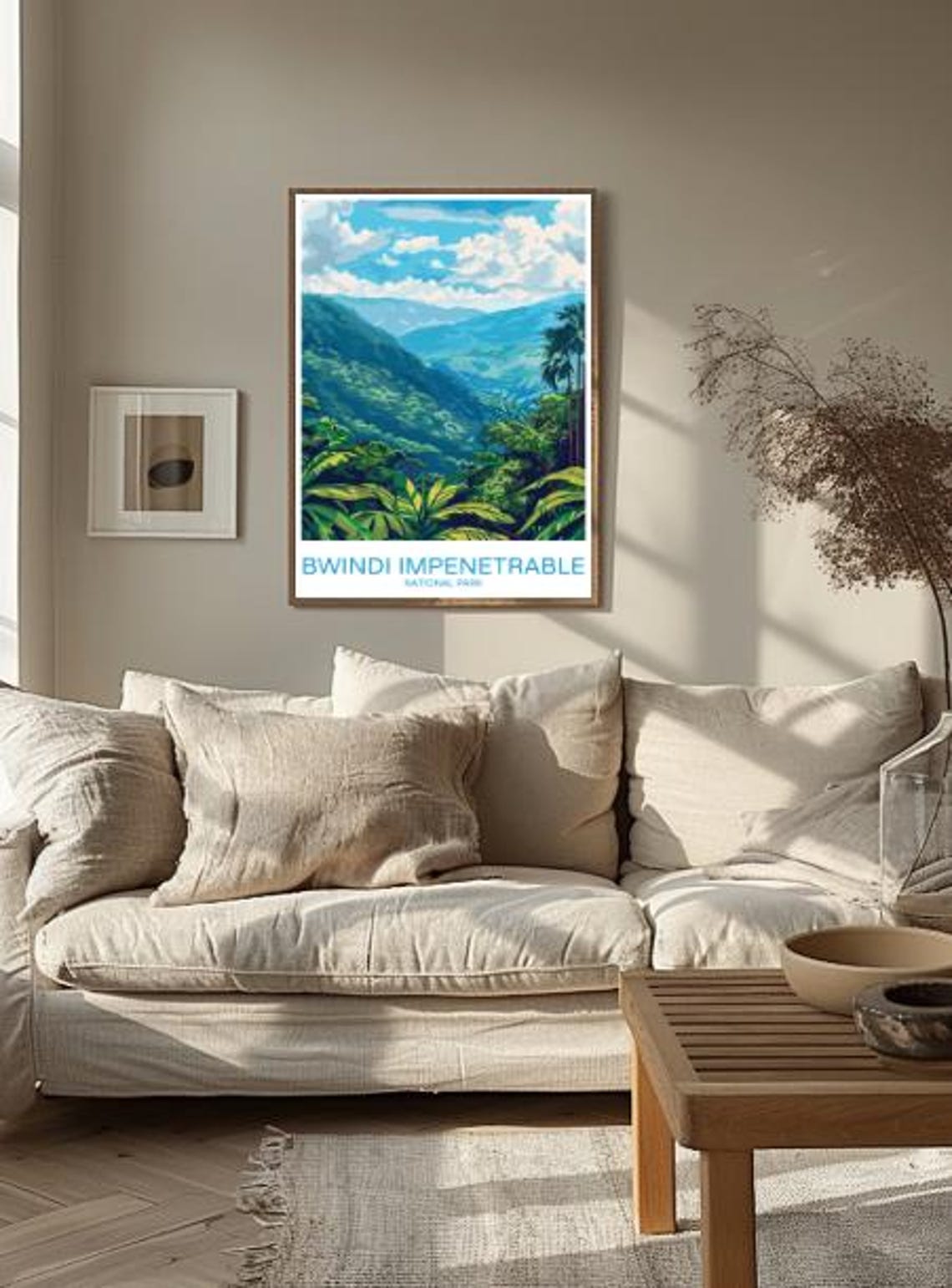 Bwindi Impenetrable National Park Uganda Rainforest Travel Poster - Image 2