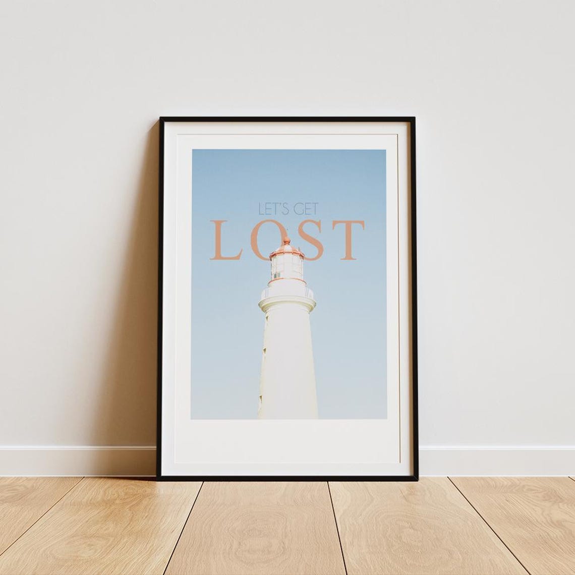 Lighthouse Print Minimalist Design Wall Decor Art