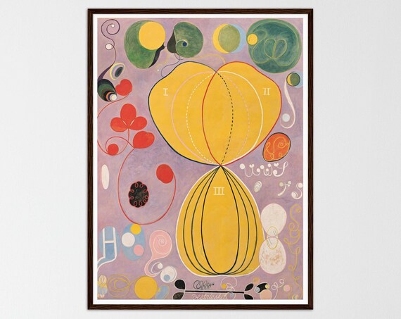 Hilma Klint, 1907 Abstract Art Print